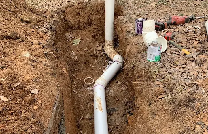 Commercial building plumbing pipes, the kind of system our Atlanta commercial flush valve repair service works on